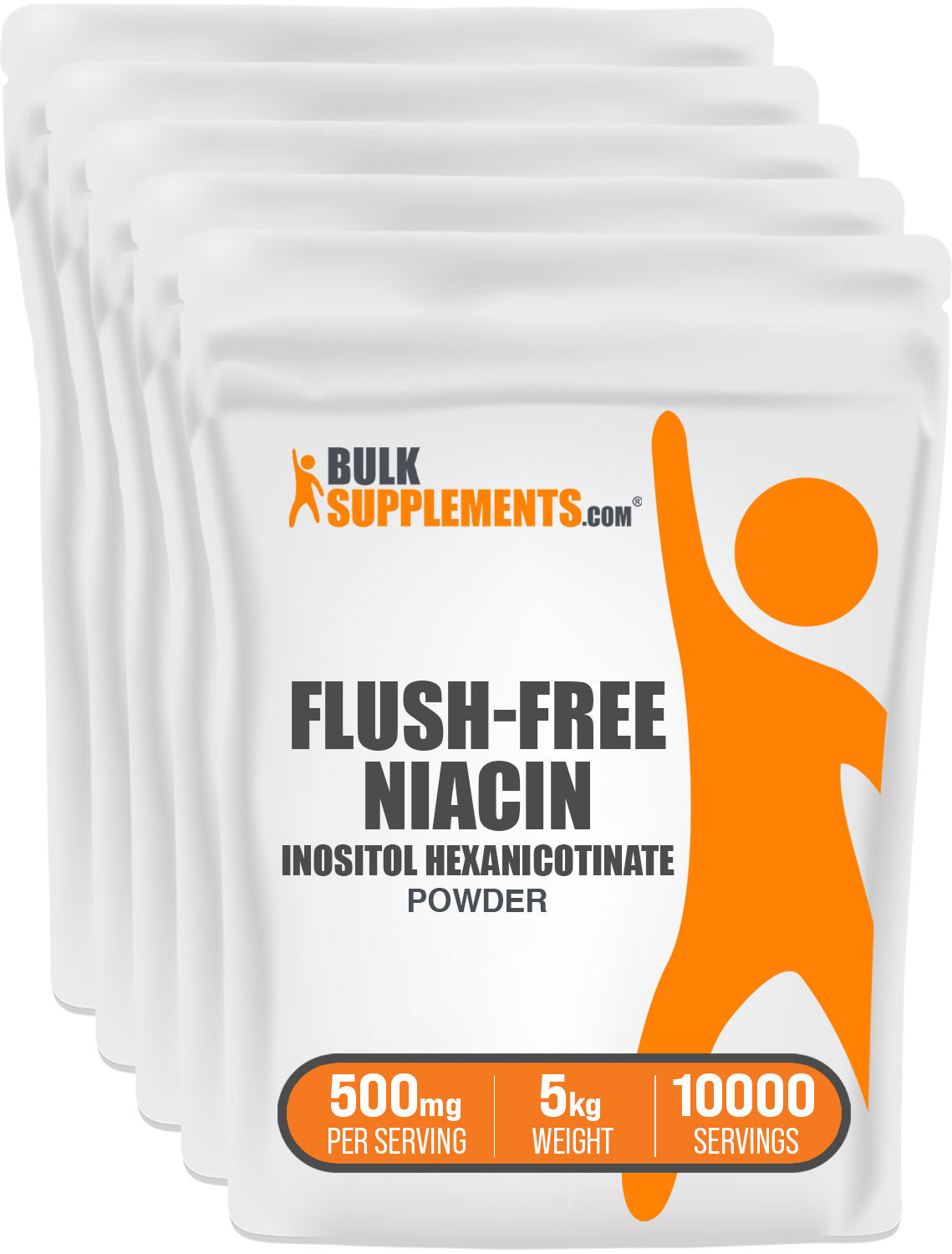 BulkSupplements.com Flush-Free Niacin Powder 5kg bags