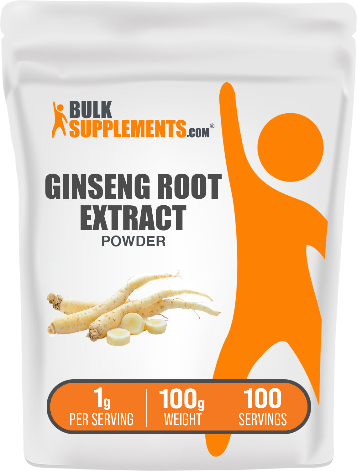 Pudră de extract de rădăcină de ginseng