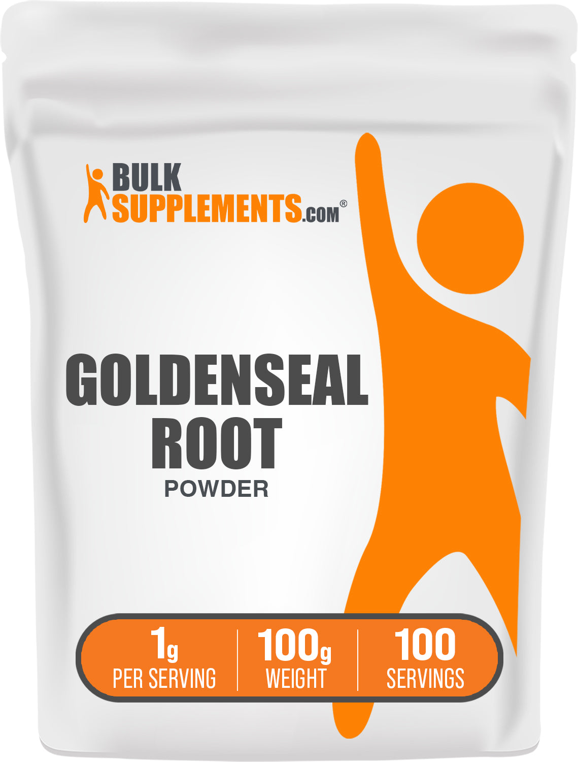 BulkSupplements.com Goldenseal Root Powder 100g bag image