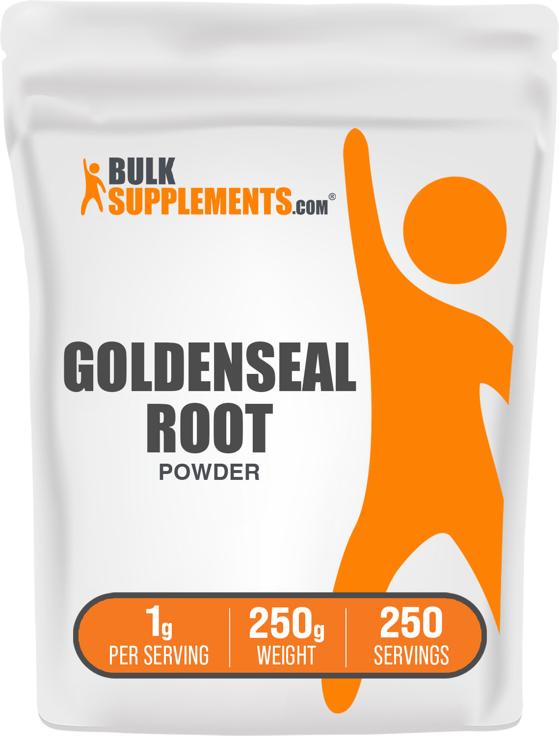 BulkSupplements.com Goldenseal Root Powder 250g bag image