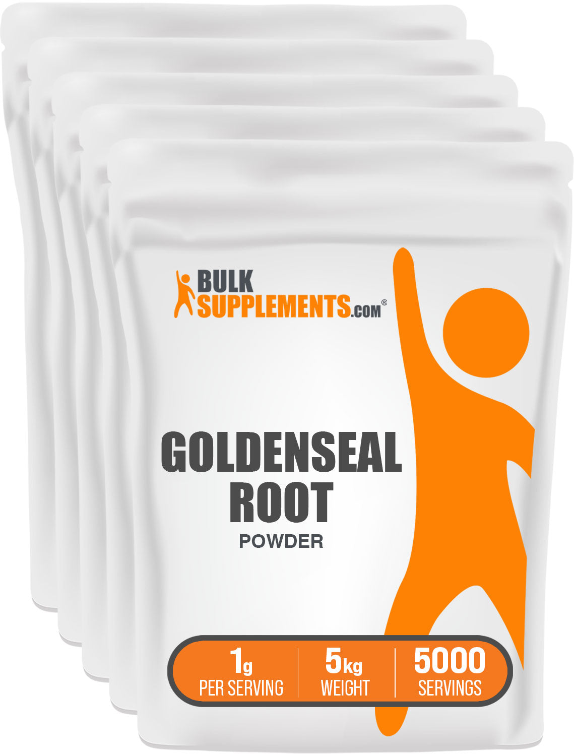 BulkSupplements.com Goldenseal Root Powder 5kg bag image