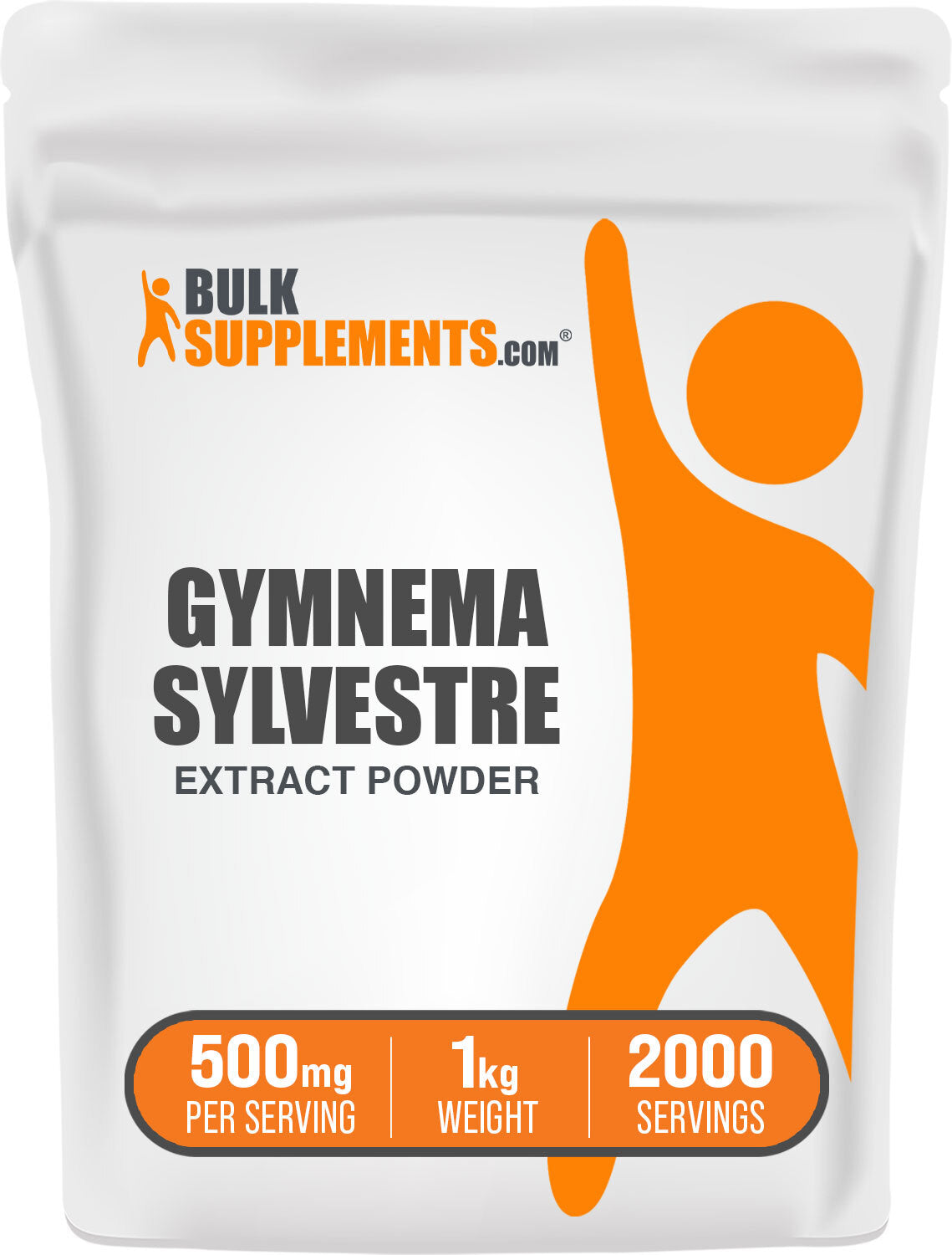 BulkSupplements.com Gymnema Extract Powder 1kg bag image