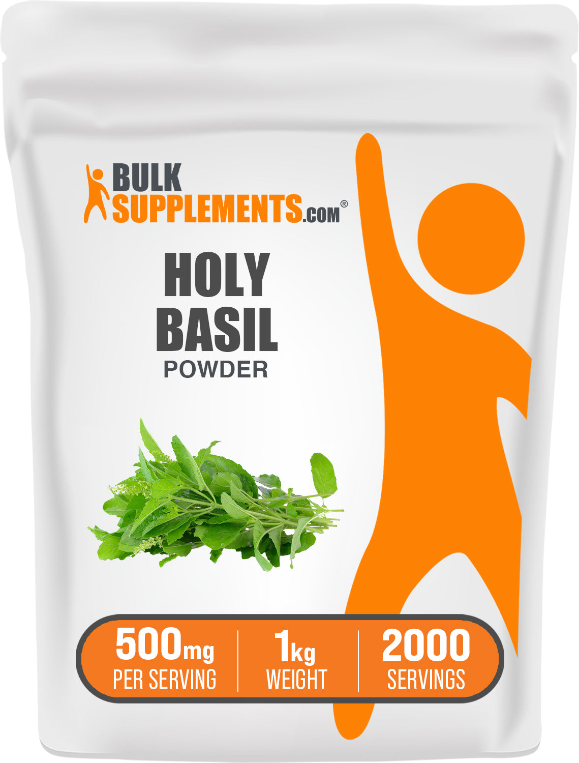  BulkSupplements.com Holy Basil Powder 1kg bag image