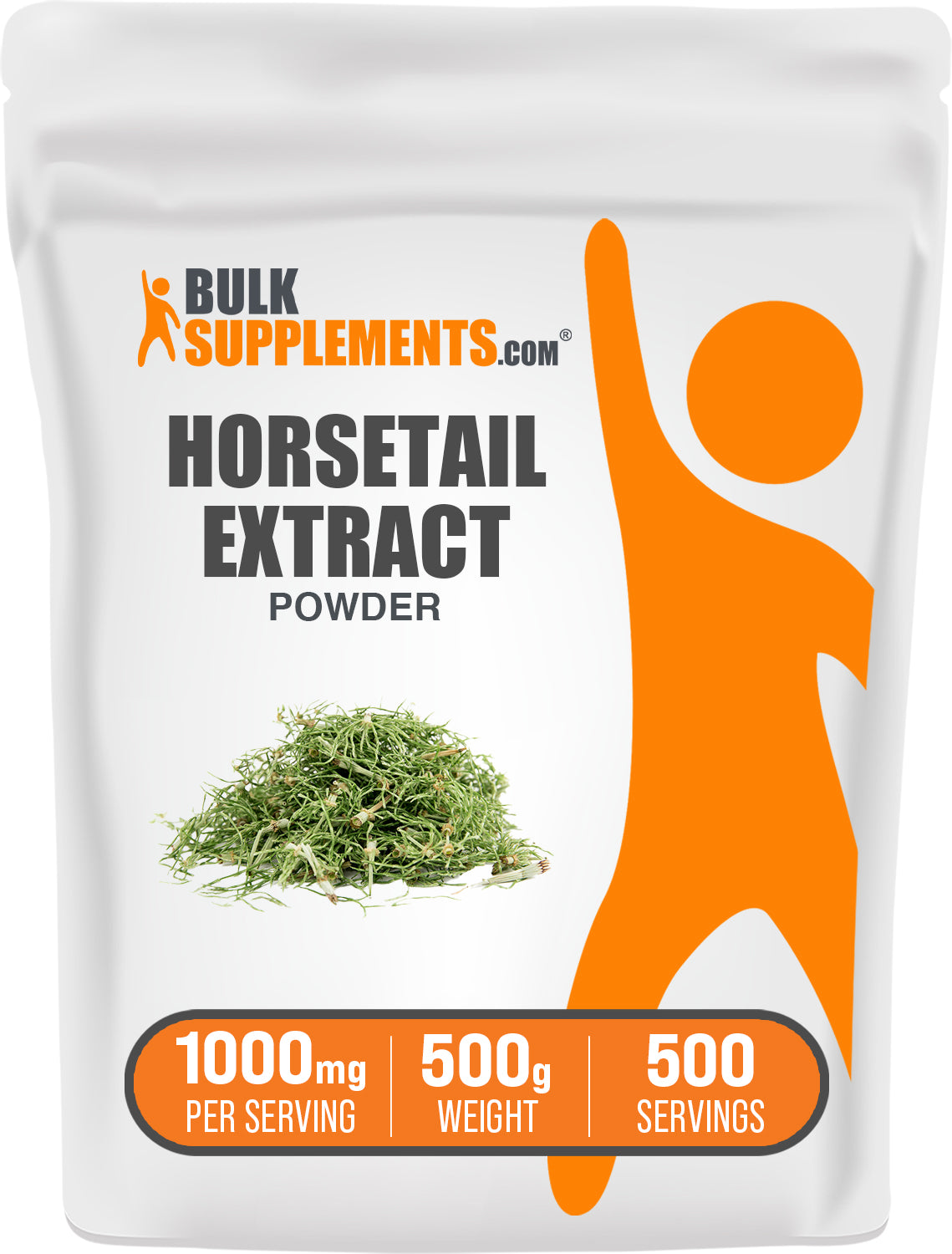 BulkSupplements.com Horsetail Extract Powder 500g bag image