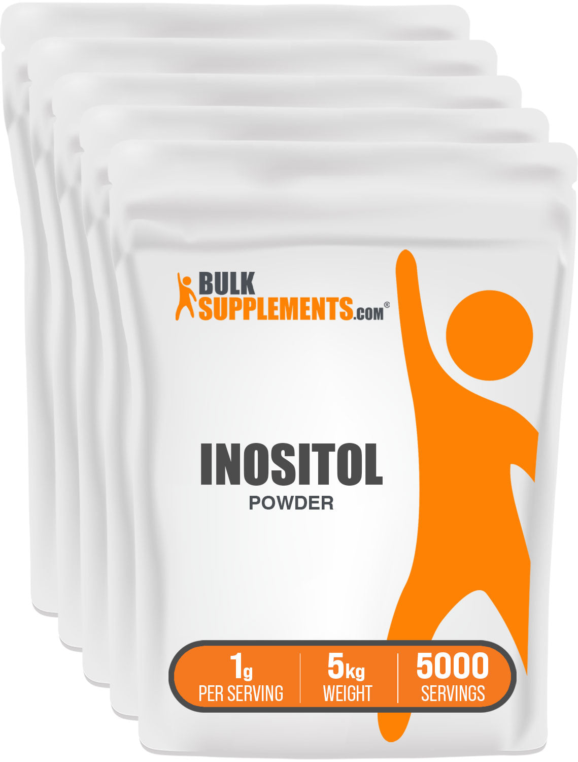 BulkSupplements.com Inositol Powder 5kg bag image