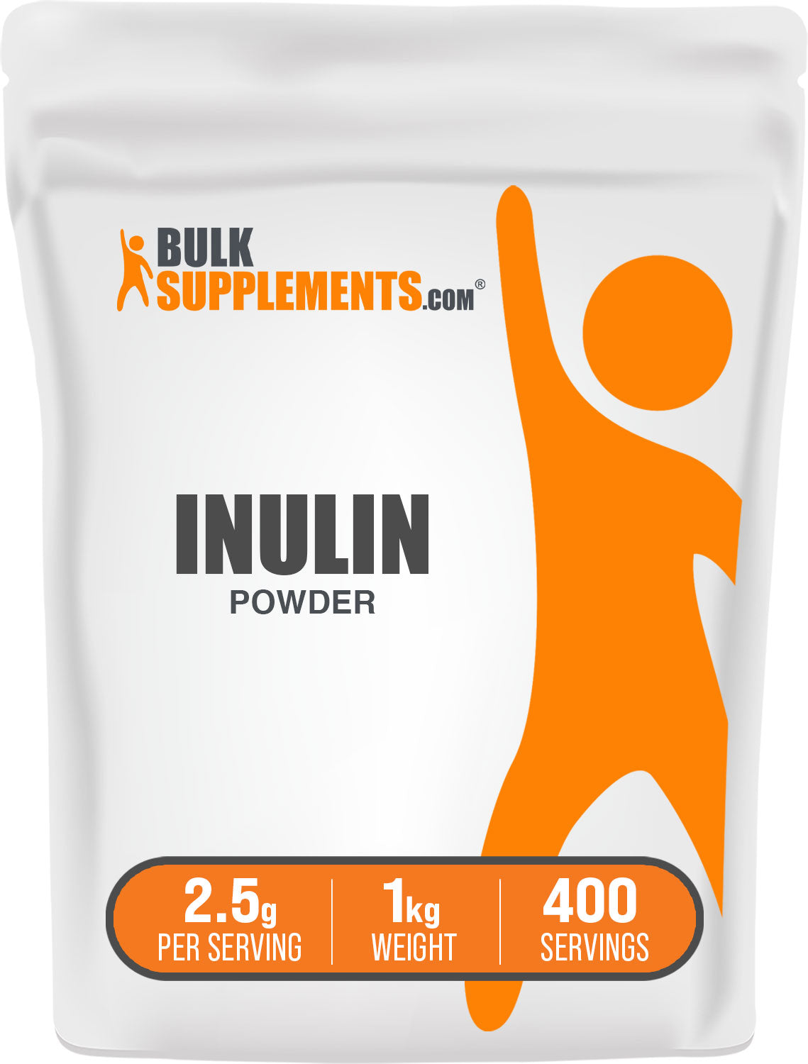 BulkSupplements.com Inulin Powder 1kg bag image