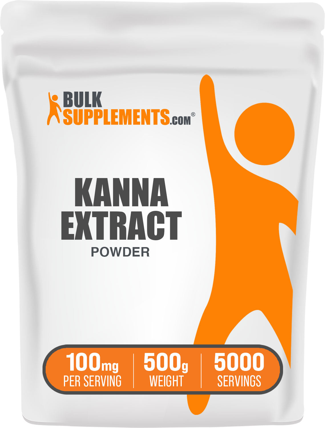 BulkSupplements.com Kanna Extract Powder 500g bag image