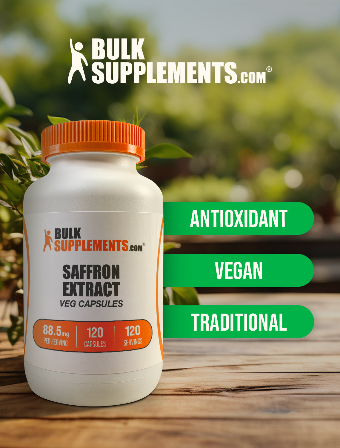 Saffron extract capsules keyword image 120 ct