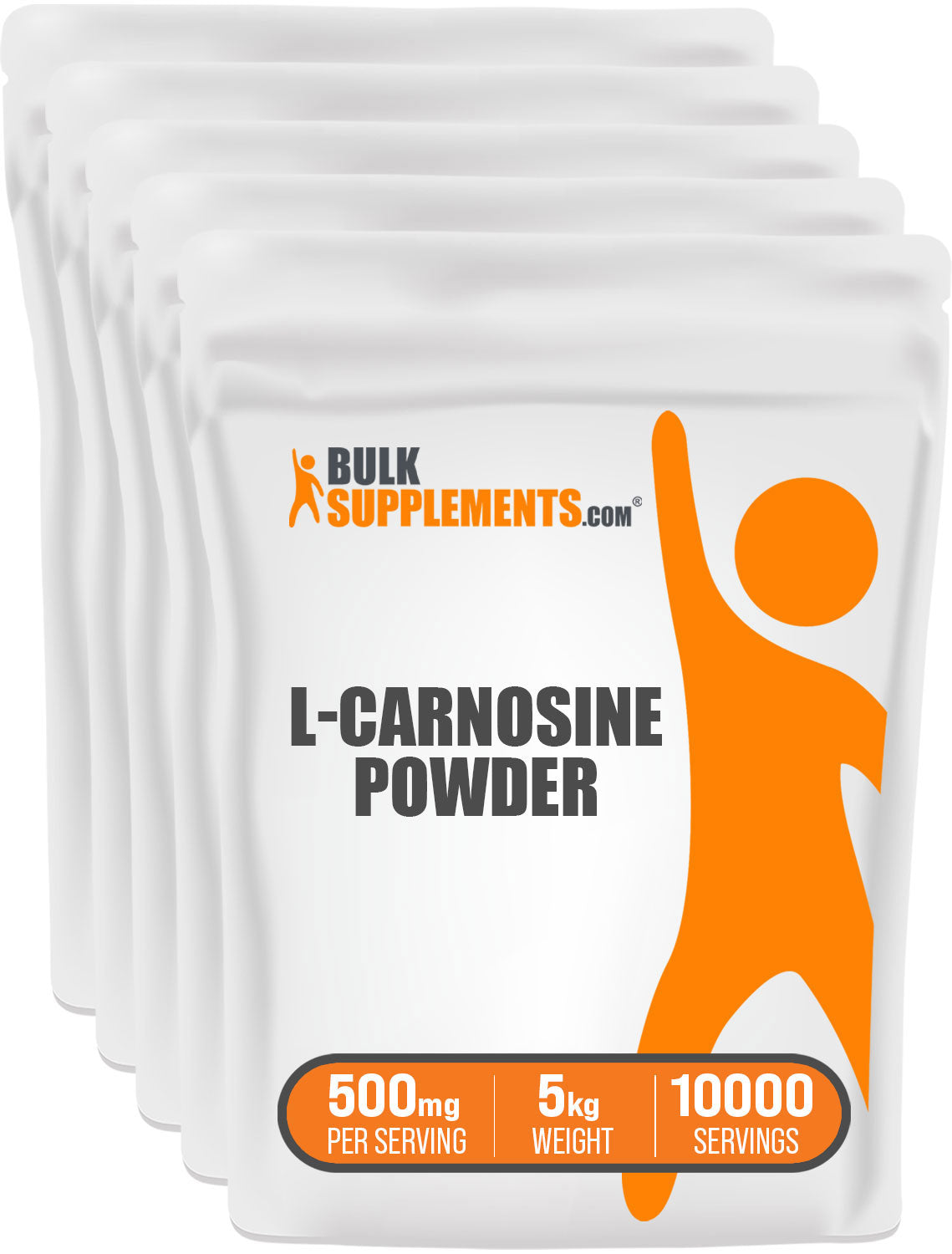 BulkSupplements.com L-Carnosine Powder 5kg bag images