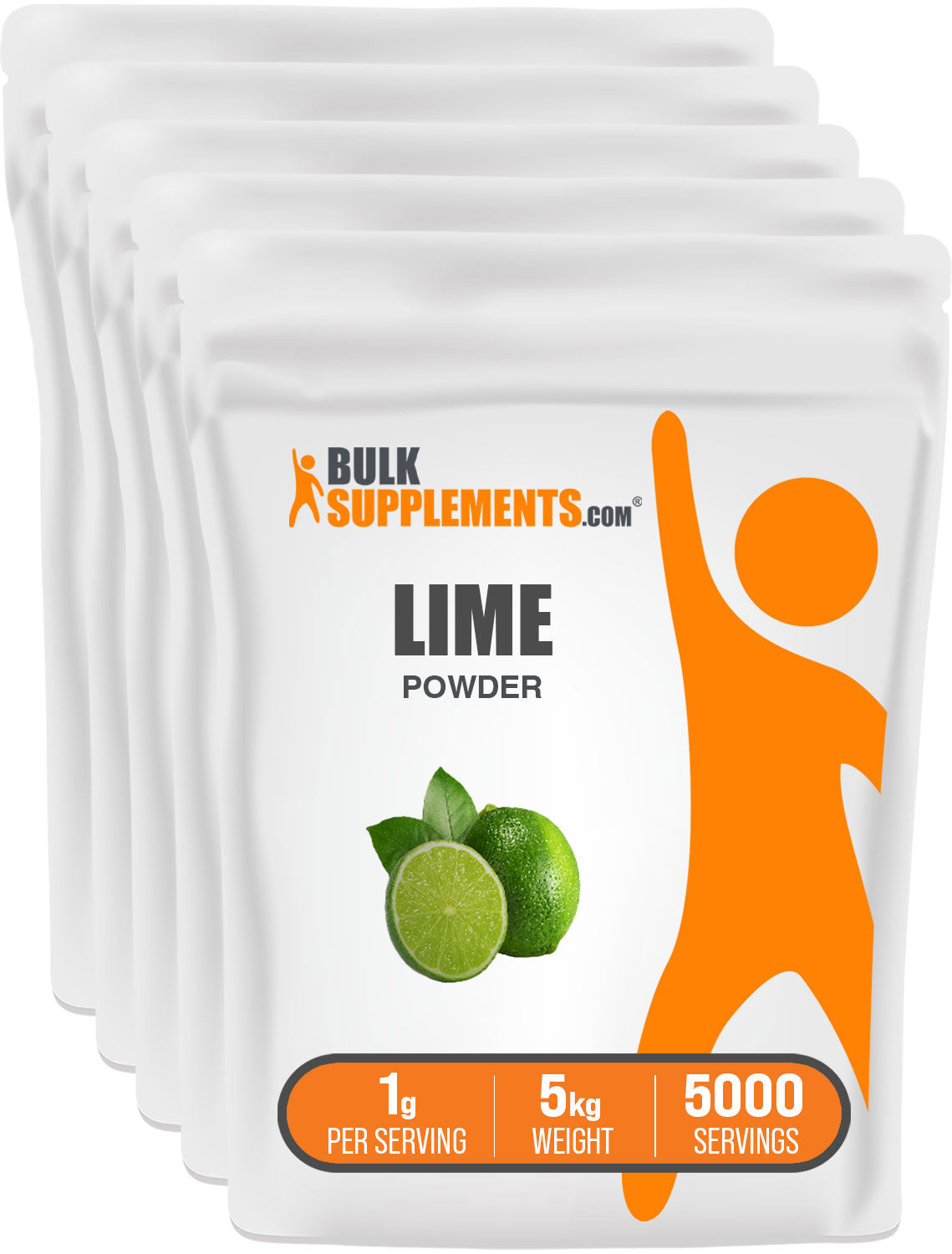 BulkSupplements.com Lime Powder 5kg bag image