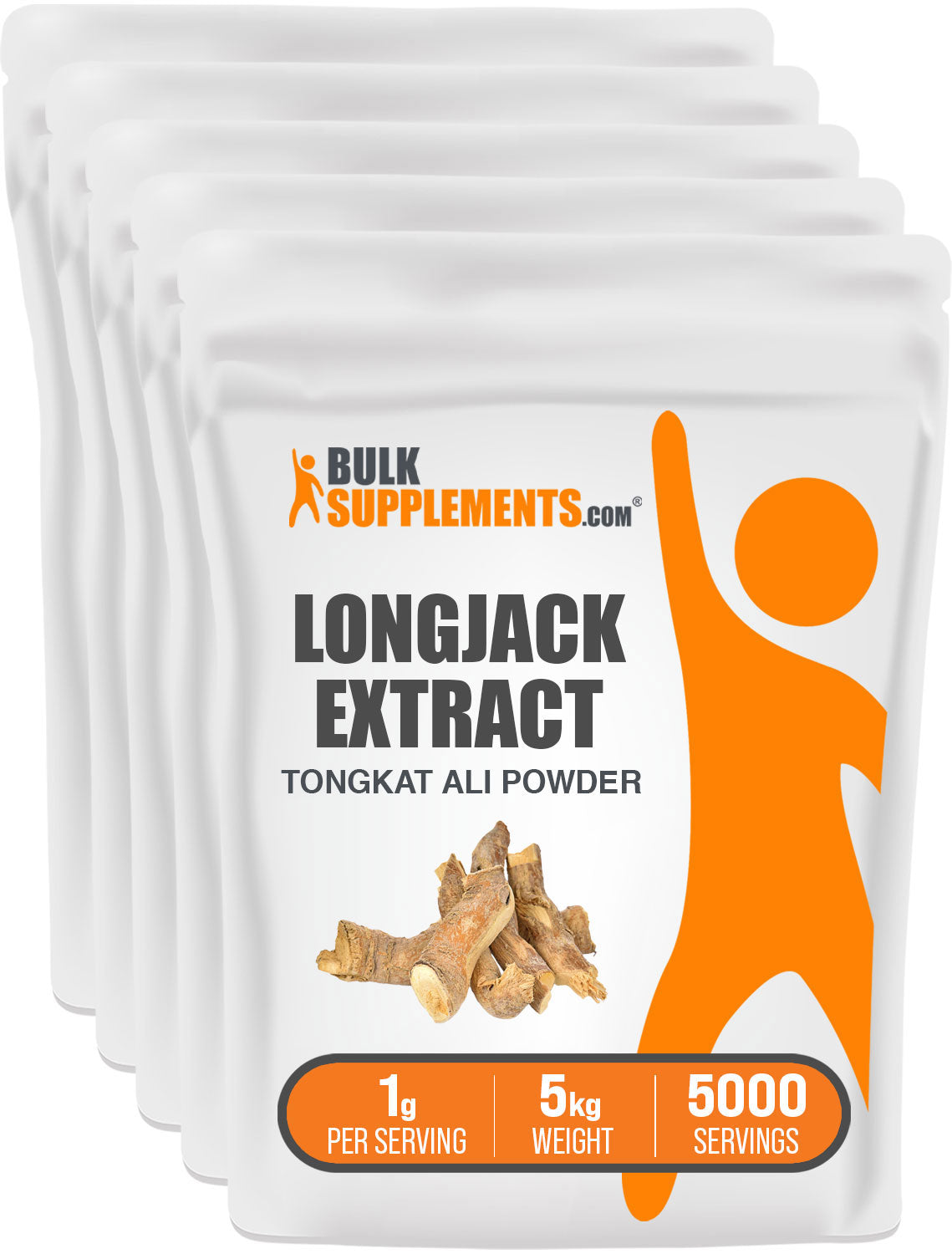 BulkSupplements.com Longjack Extract (Tongkat Ali) Powder 5kg bag image