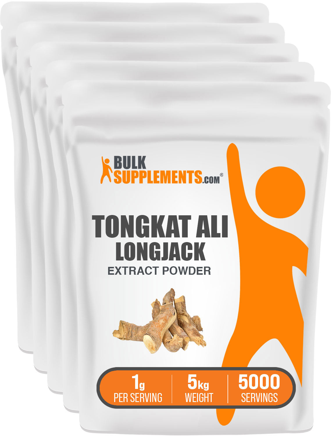 BulkSupplements.com Longjack Extract (Tongkat Ali) Powder 5kg bag image