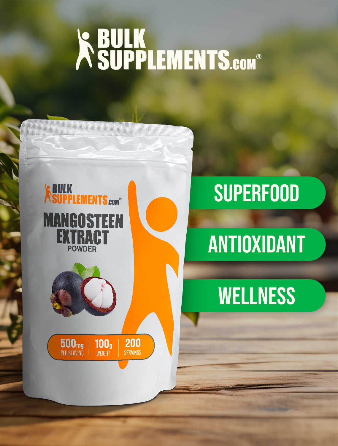 Mangosteen extract powder keyword image 100g