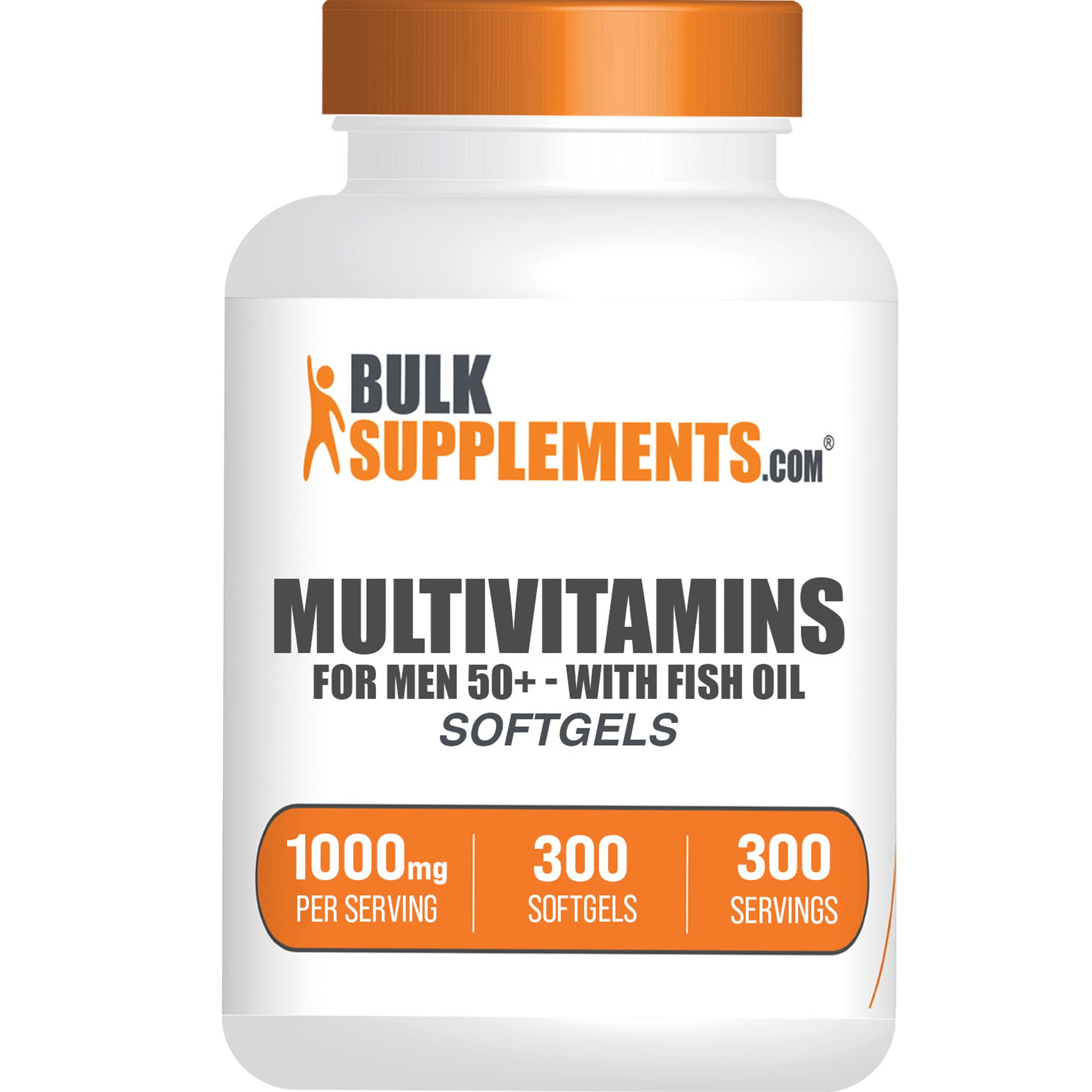 Erkekler için 50+ Multivitamin Yumuşak Jel Kapsüller