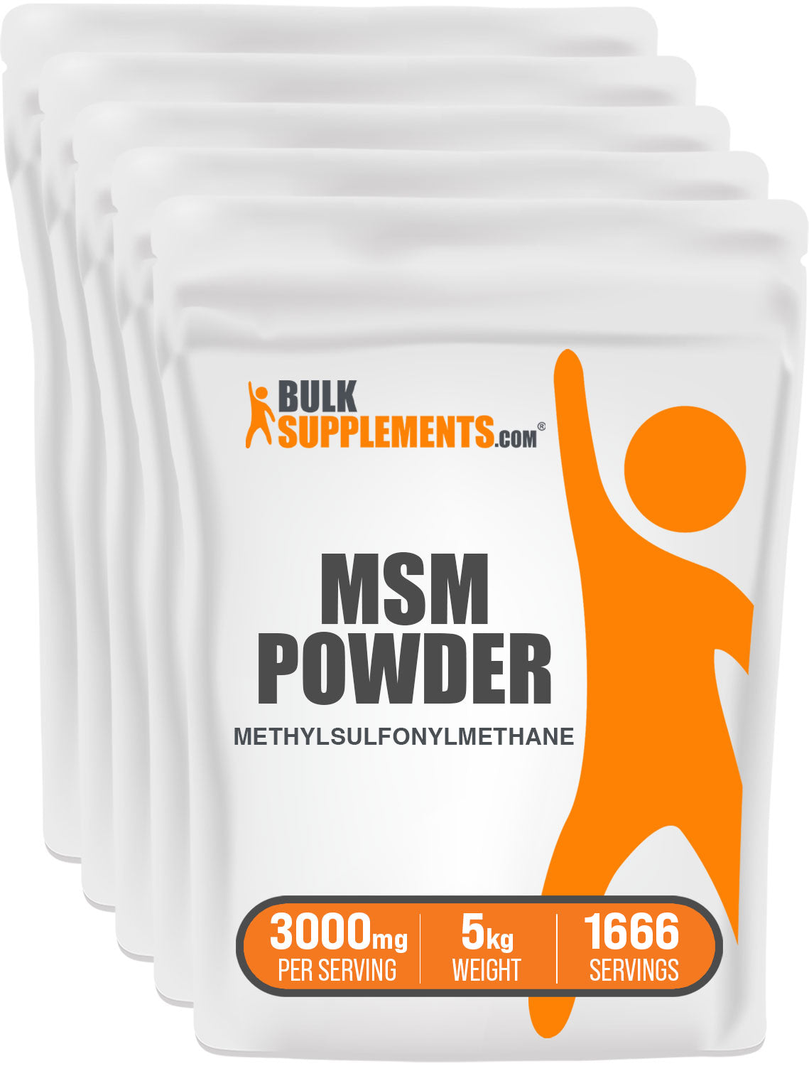 BulkSupplements.com MSM powder 5kg bag