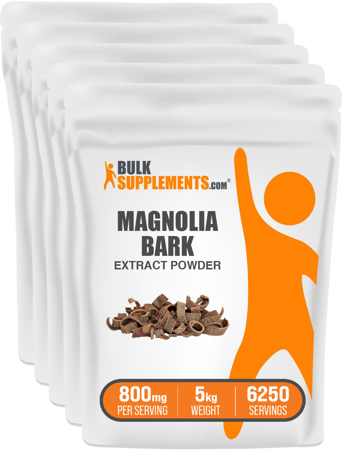 BulkSupplements.com Magnolia Extract Powder 5kg bag image