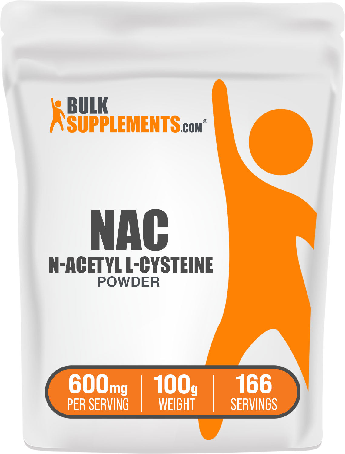 BulkSupplements.com NAC Powder 100g bag image