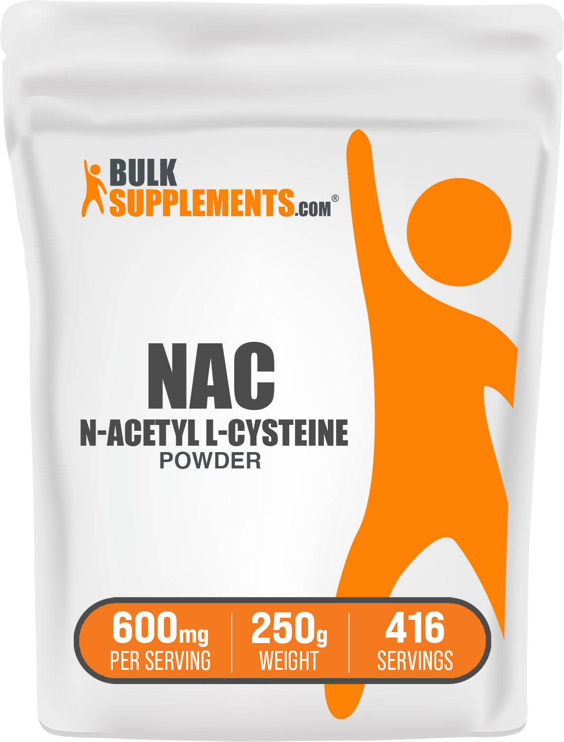 BulkSupplements.com NAC Powder 250g bag image