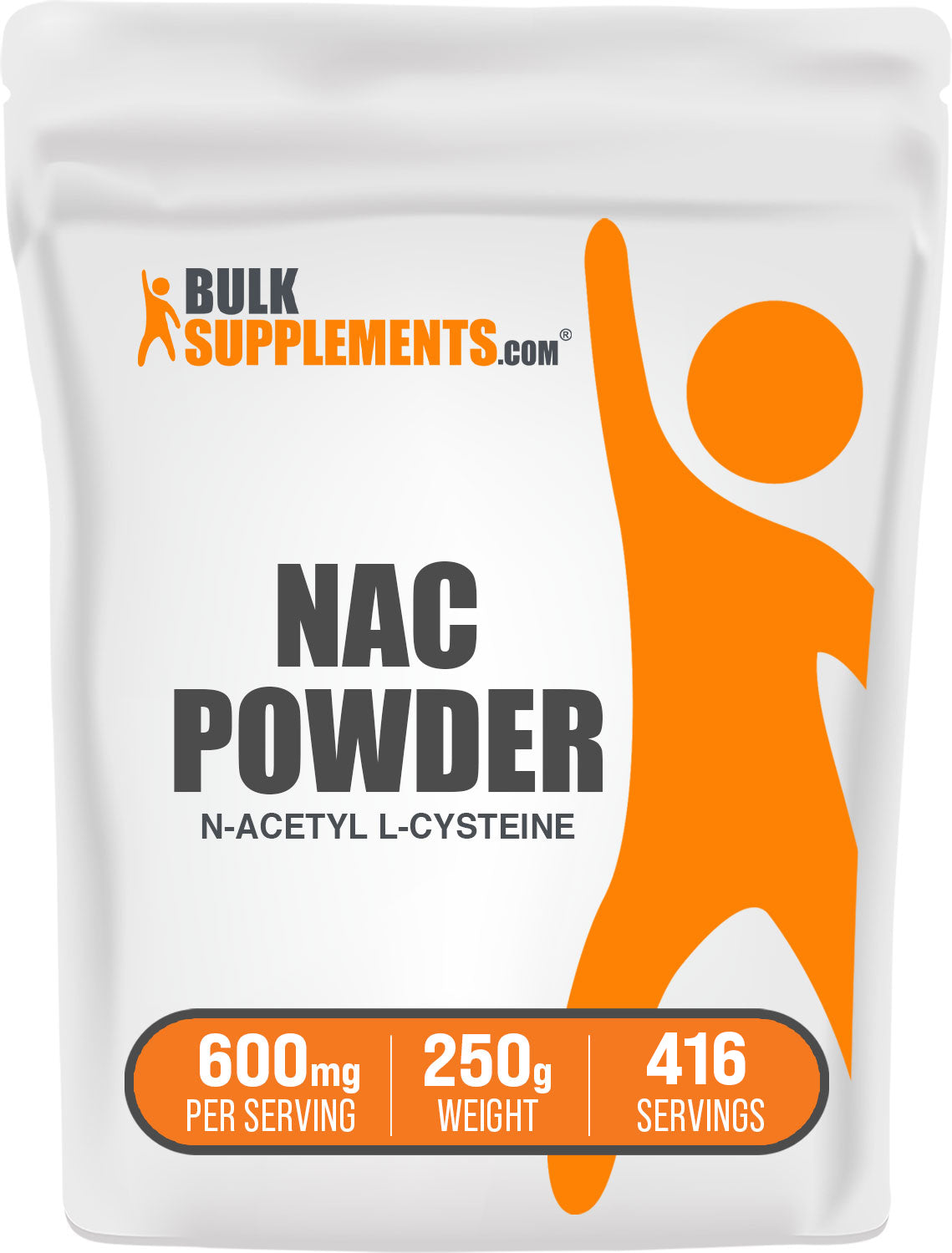 BulkSupplements.com NAC Powder 250g bag image