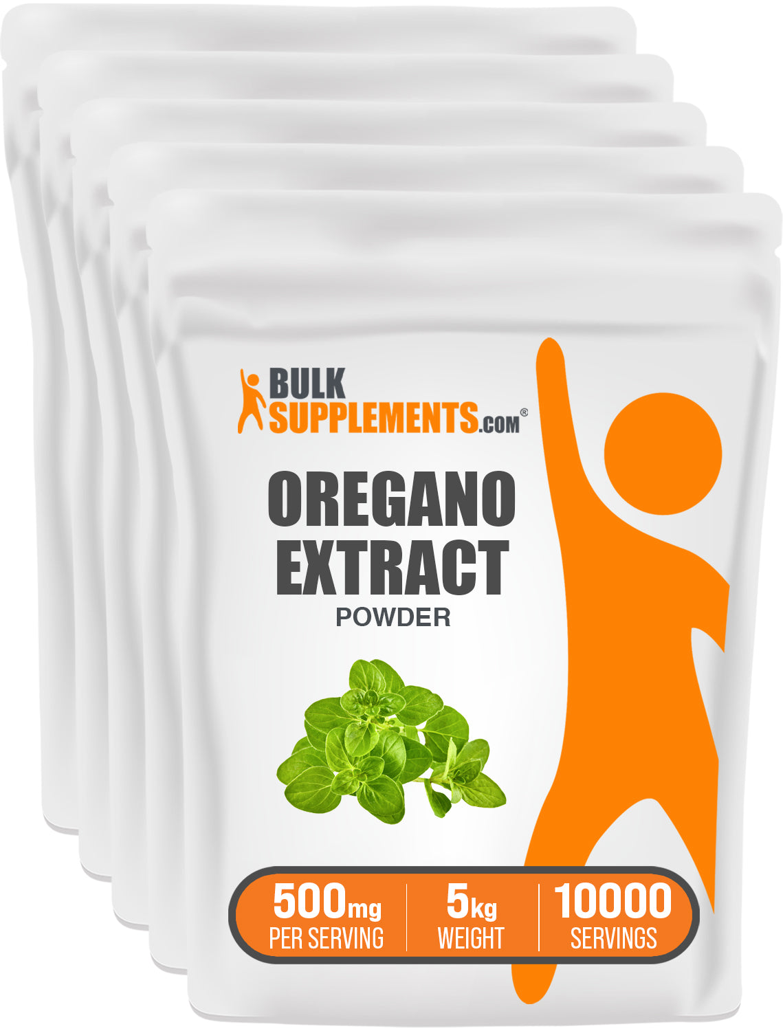 BulkSupplements.com Oregano Extract Powder 5kg bag image