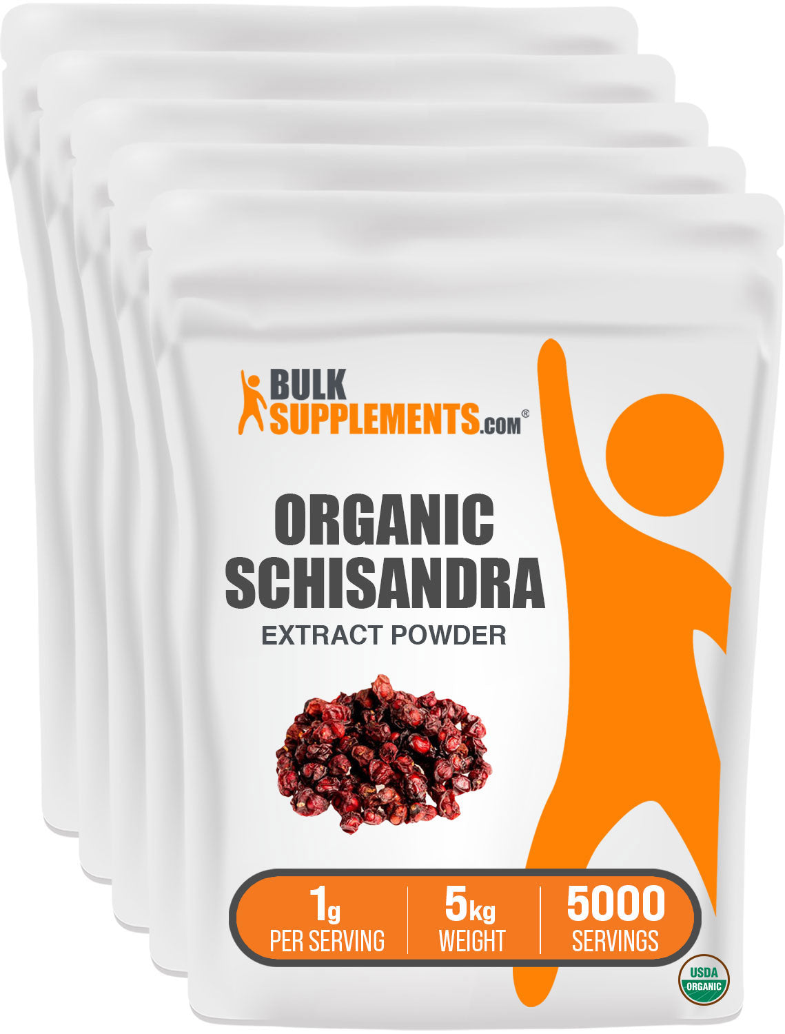 Organic Schisandra Extract Powder 5kg bag image