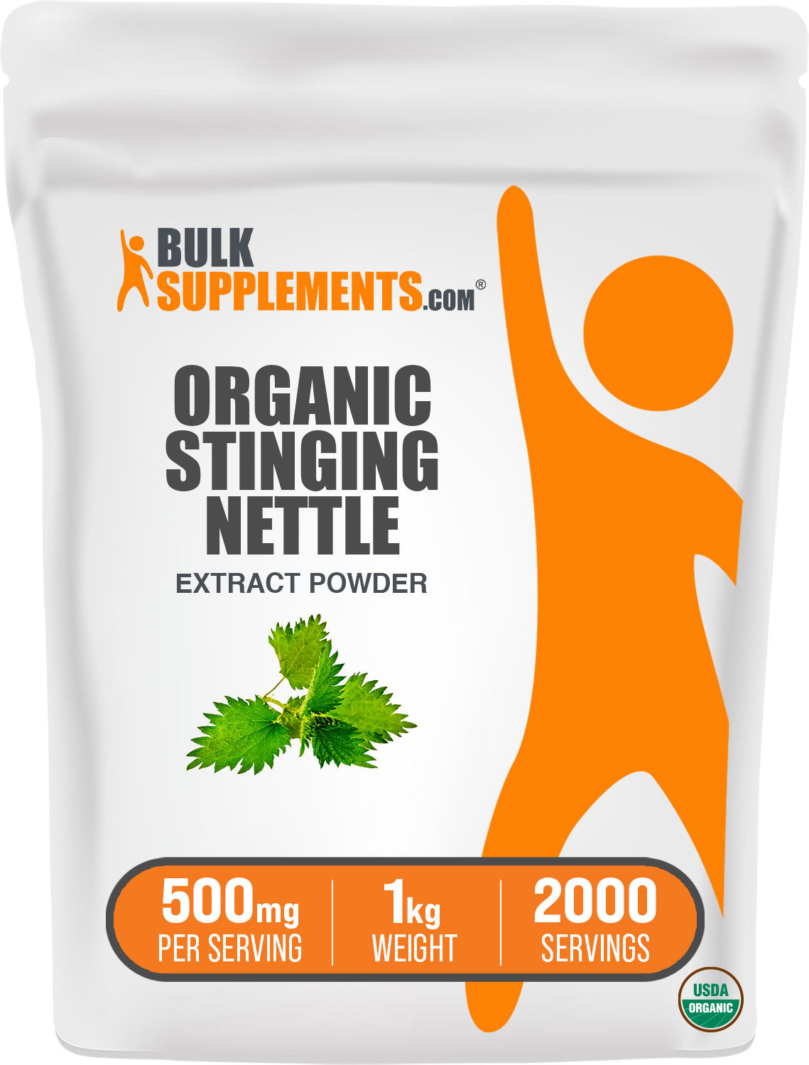 Organic Stinging Nettle Extract Powder 1kg bag image