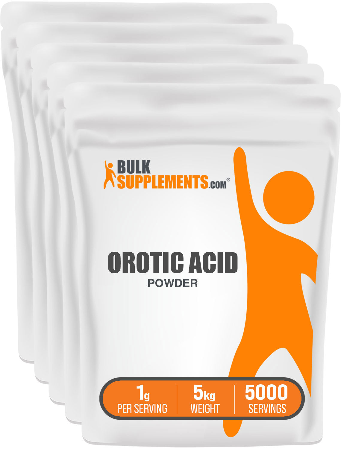 BulkSupplements.com Orotic Acid Powder 5kg bag image