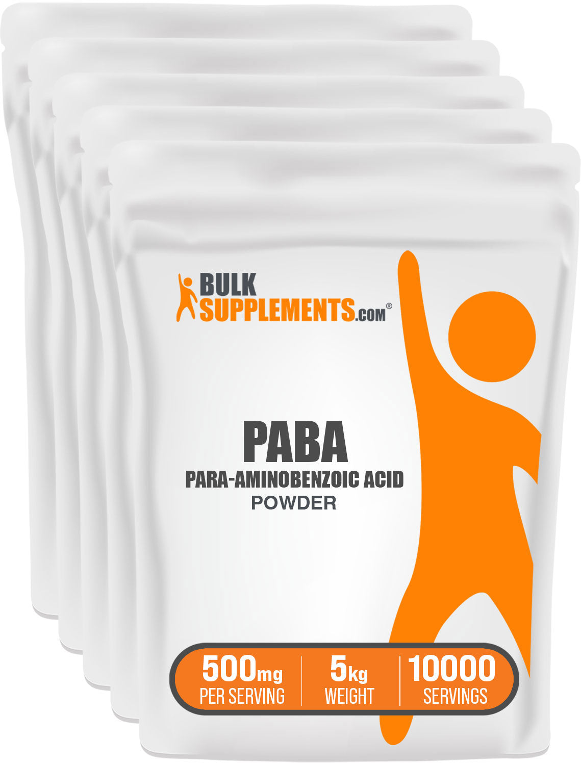 BulkSupplements.com Para-Aminobenozoic Acid (PABA) Powder 5kg bags