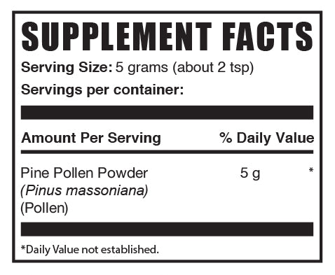 Pine pollen powder mini