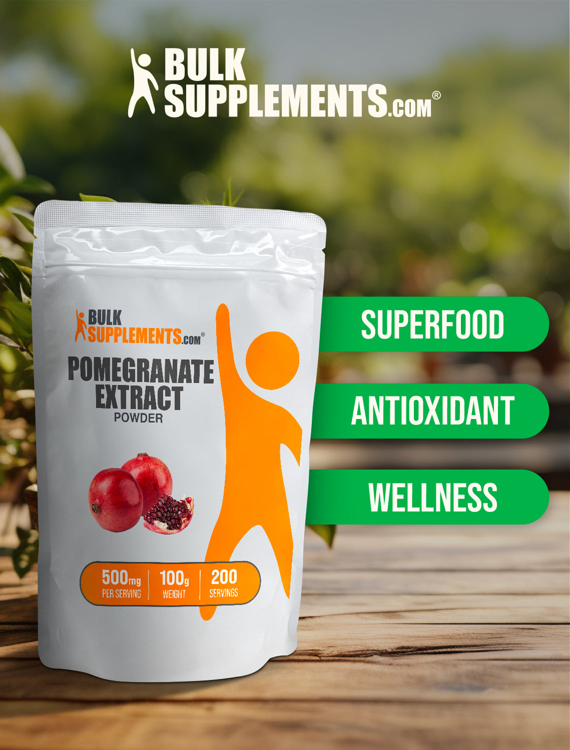Pomegranate extract powder keyword image 100g