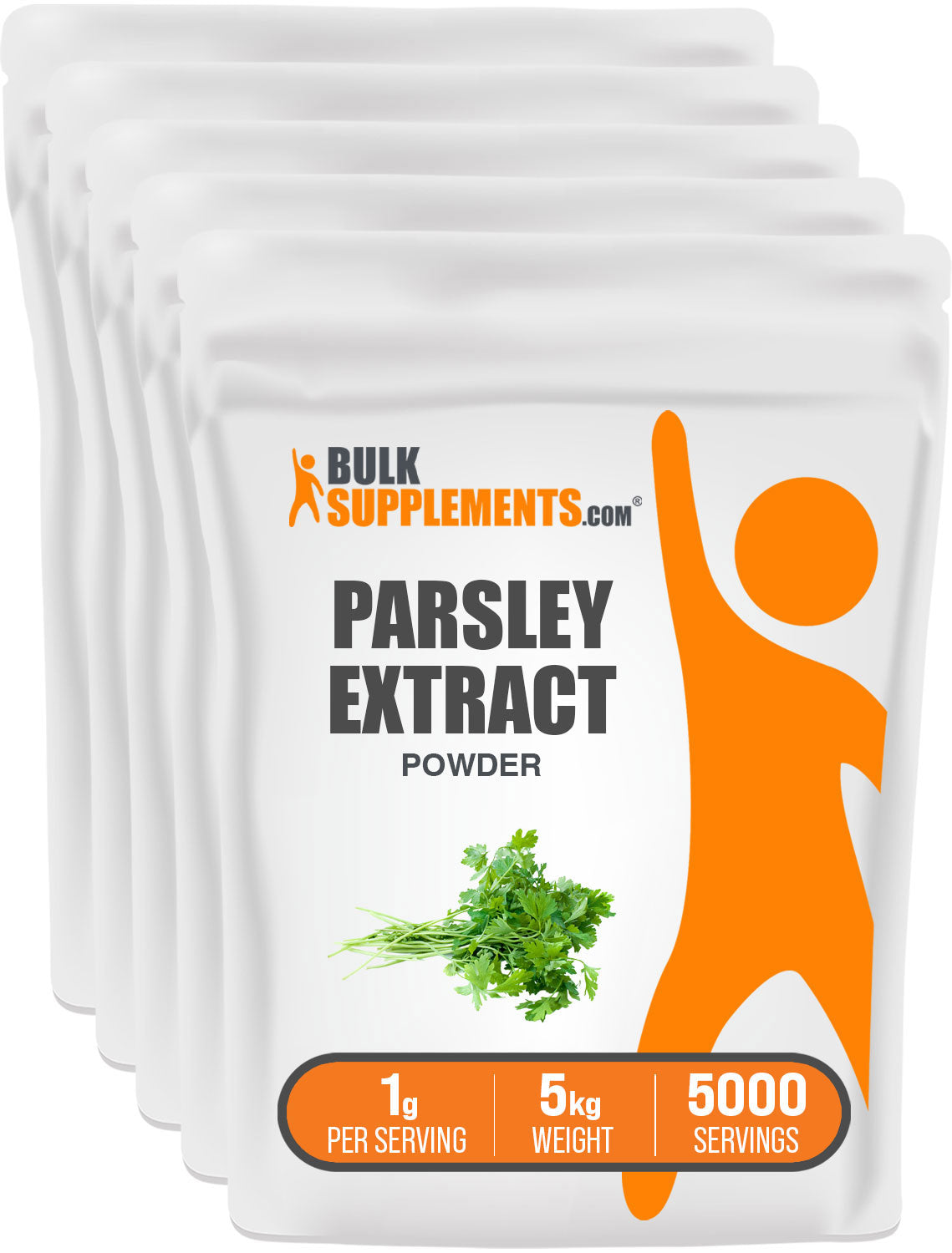 BulkSupplements.com Parsley Extract Powder 5kg bag image