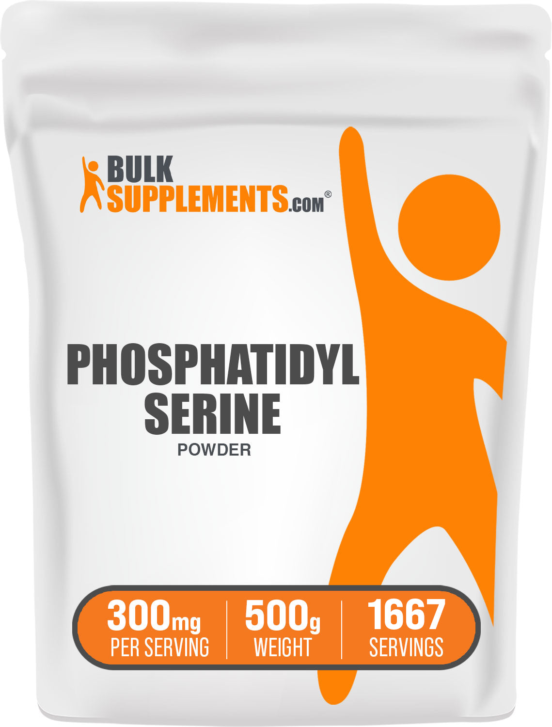 BulkSupplements.com Phosphatidylserine Powder 500g bag image