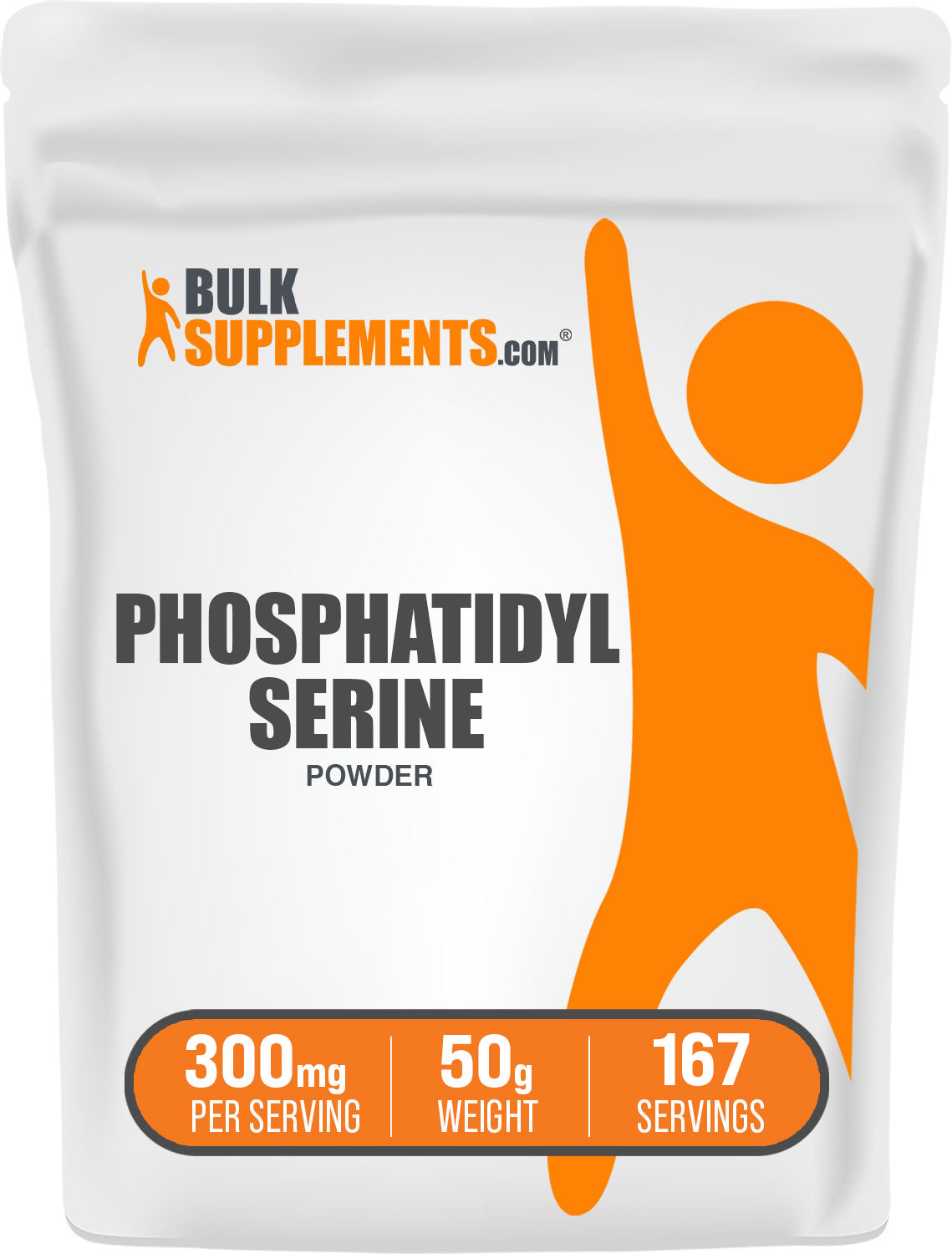 BulkSupplements.com Phosphatidylserine Powder 50g bag image