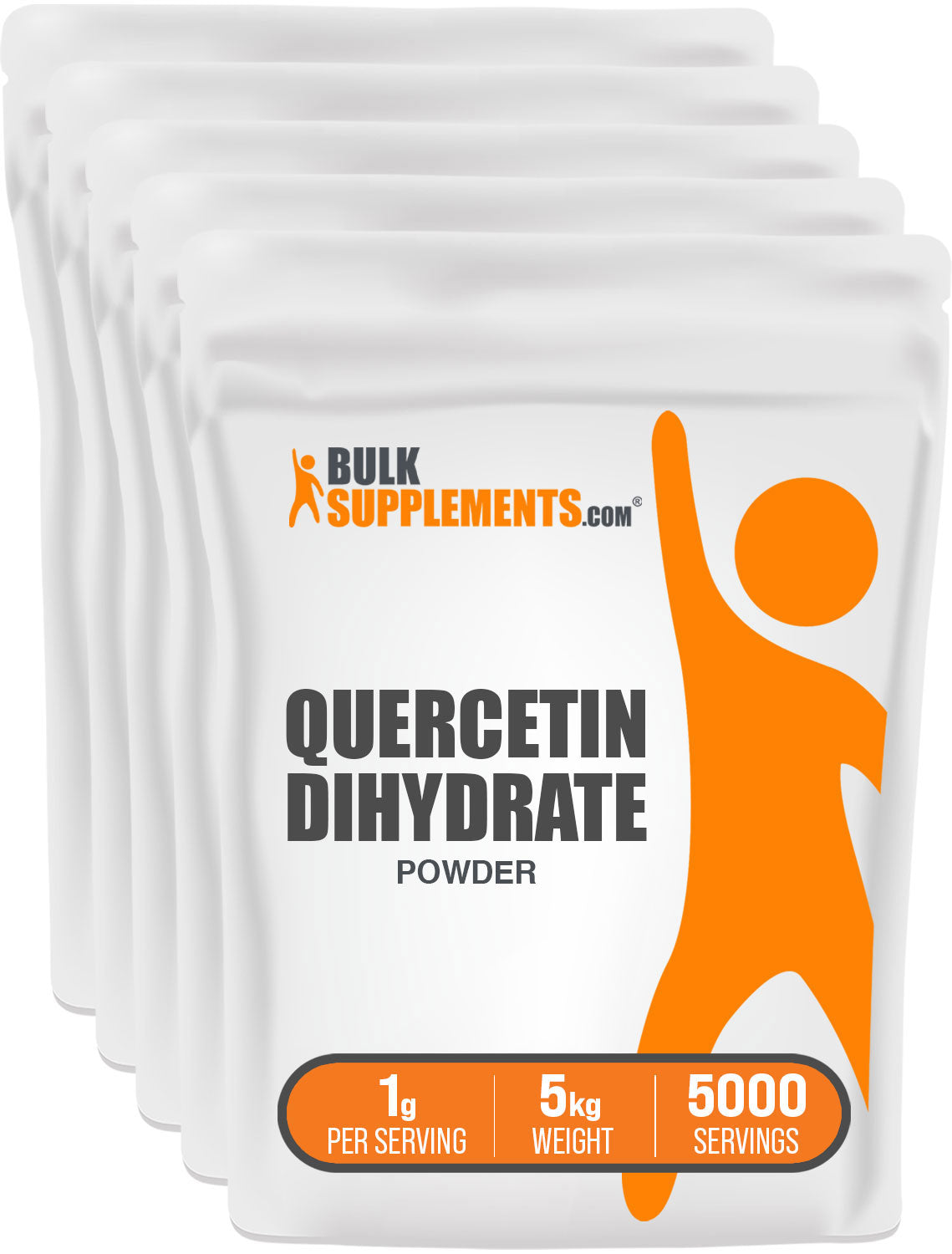 BulkSupplements.com Quercetin Dihydrate Powder 5kg bag image