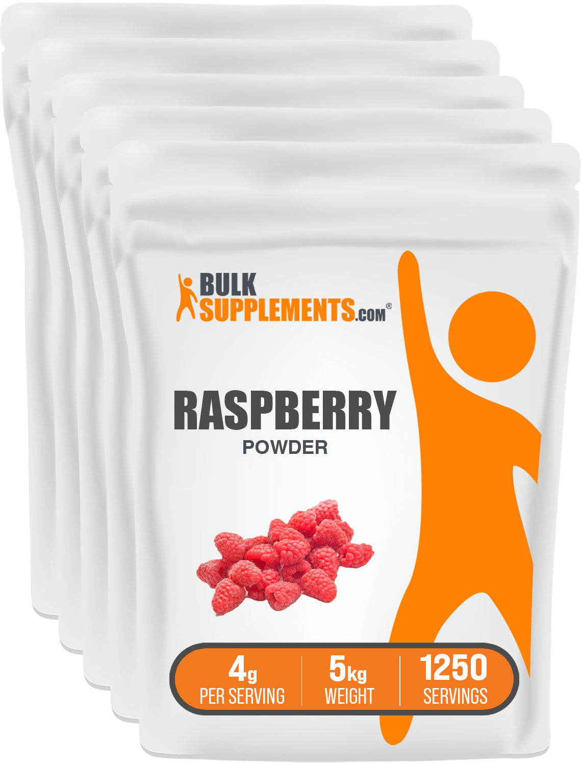 BulkSupplements.com Raspberry Powder 5kg bag image