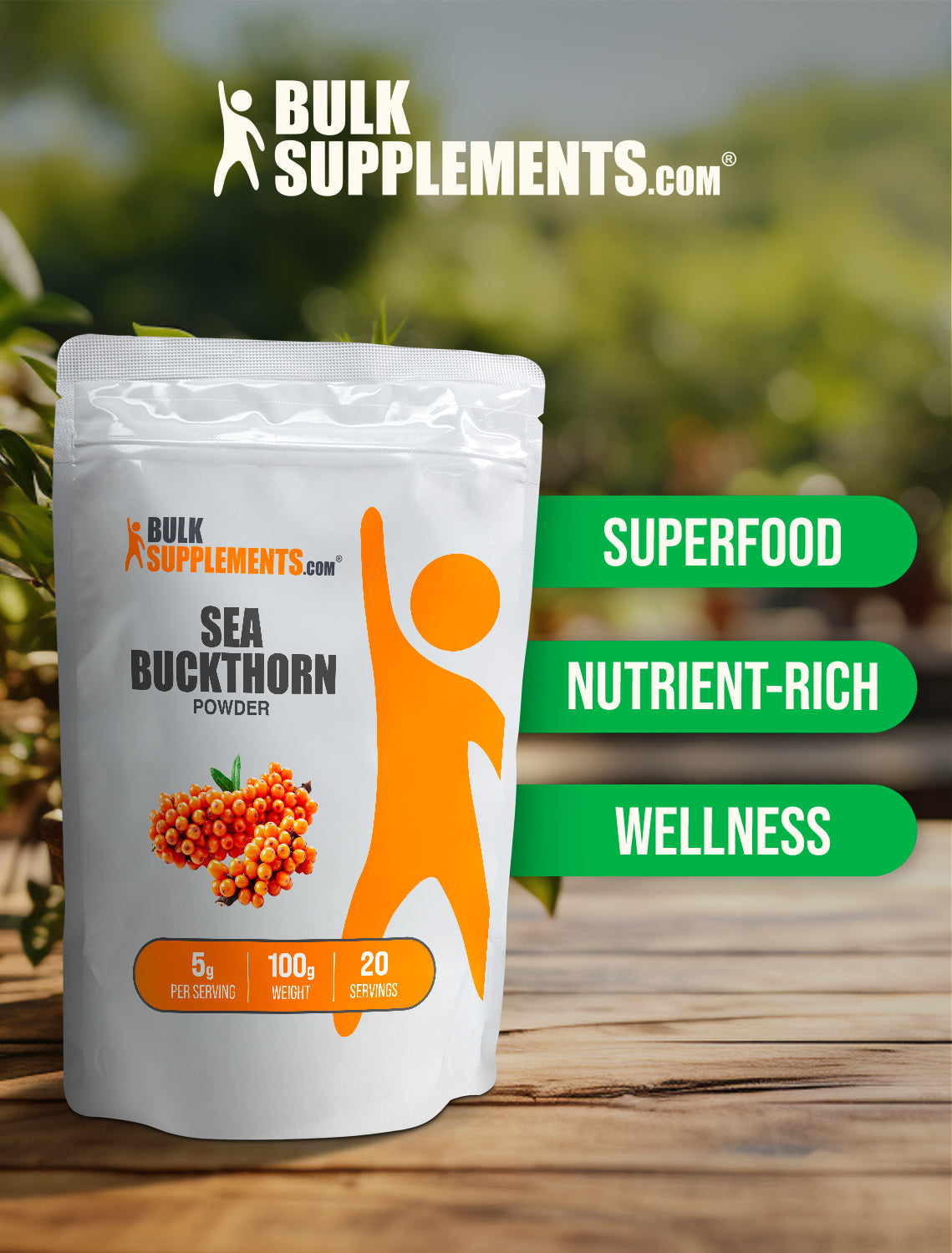 Sea Buckthorn powder keyword image 100g