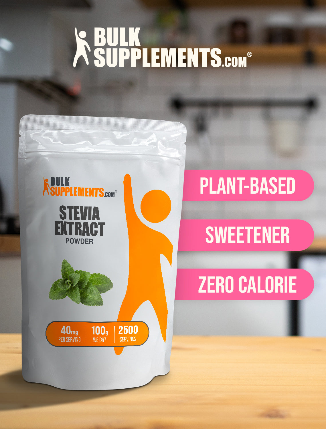 Stevia extract powder keyword image 100g