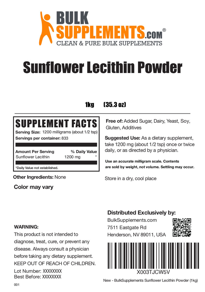 Sunflower Lecithin