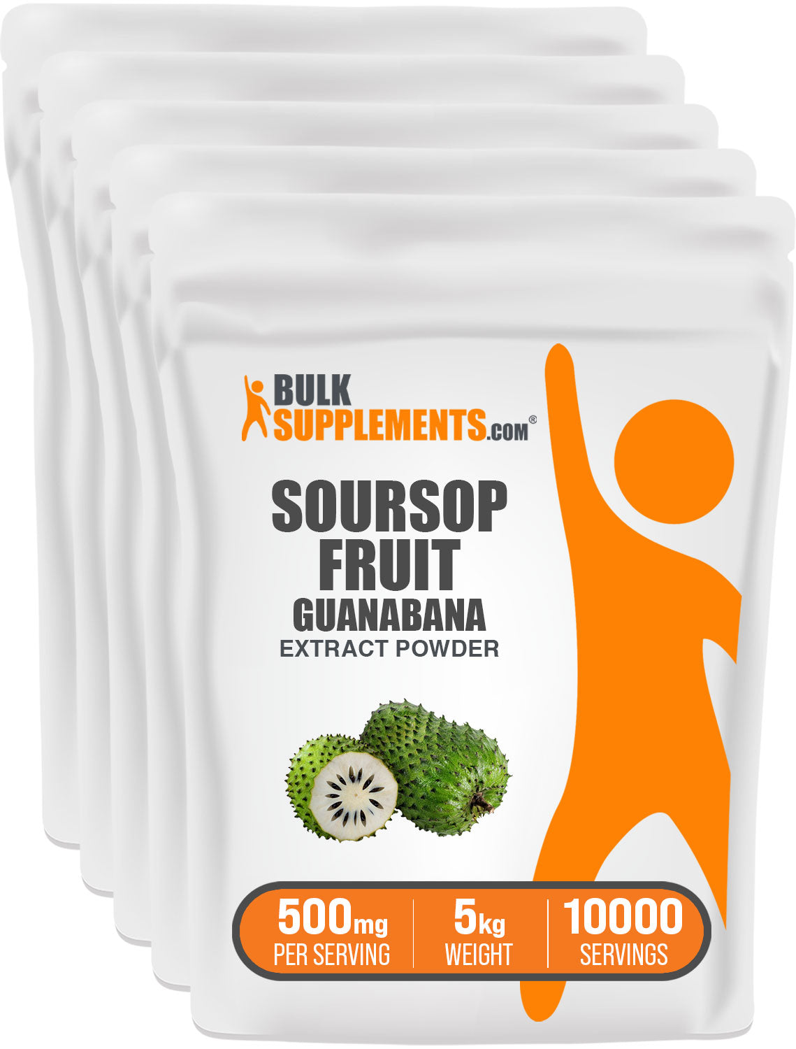 BulkSupplements.com Soursop (Guanabana) Extract Powder 5kg bag image