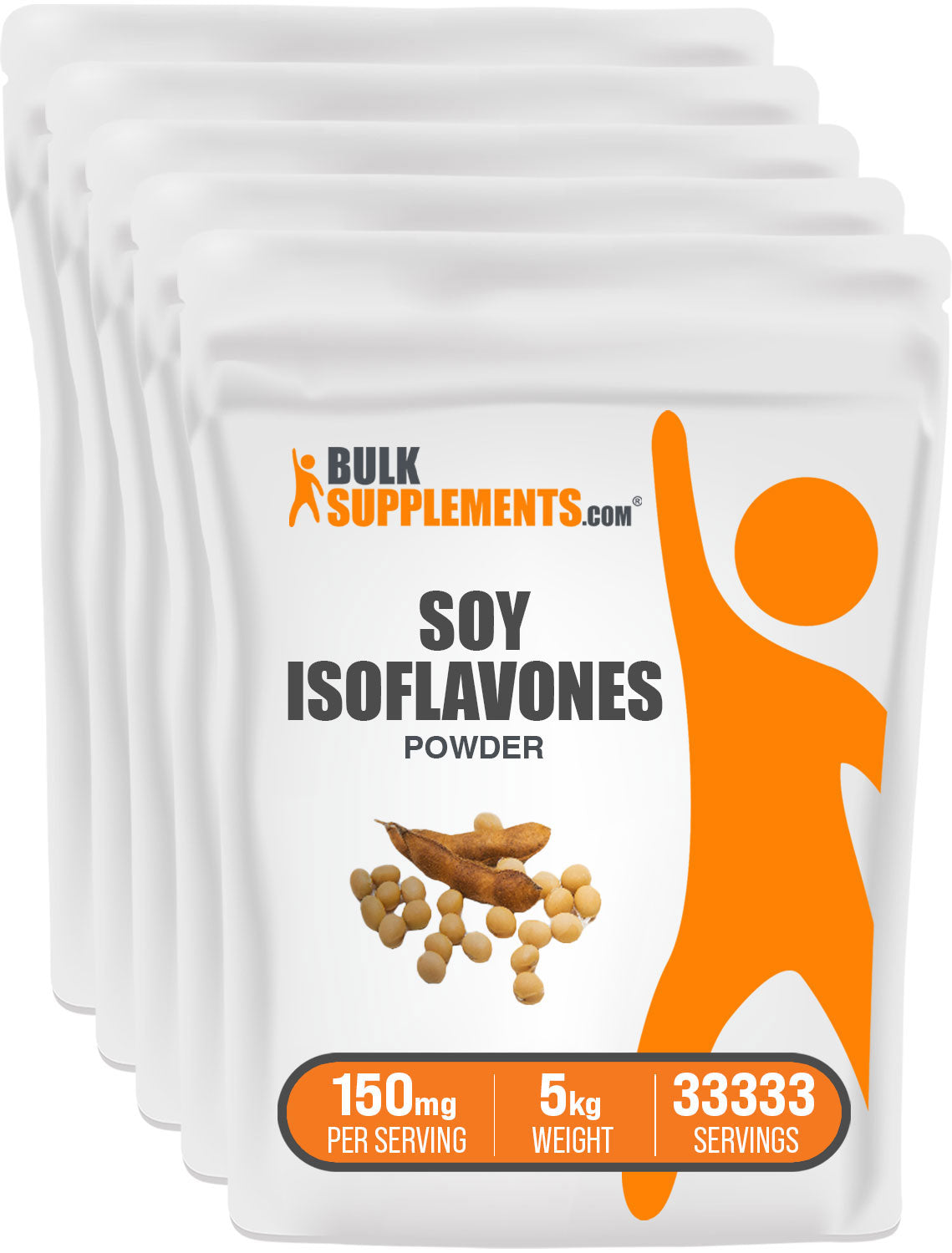 BulkSupplements.com Soy Isoflavones Powder 5kg bag image