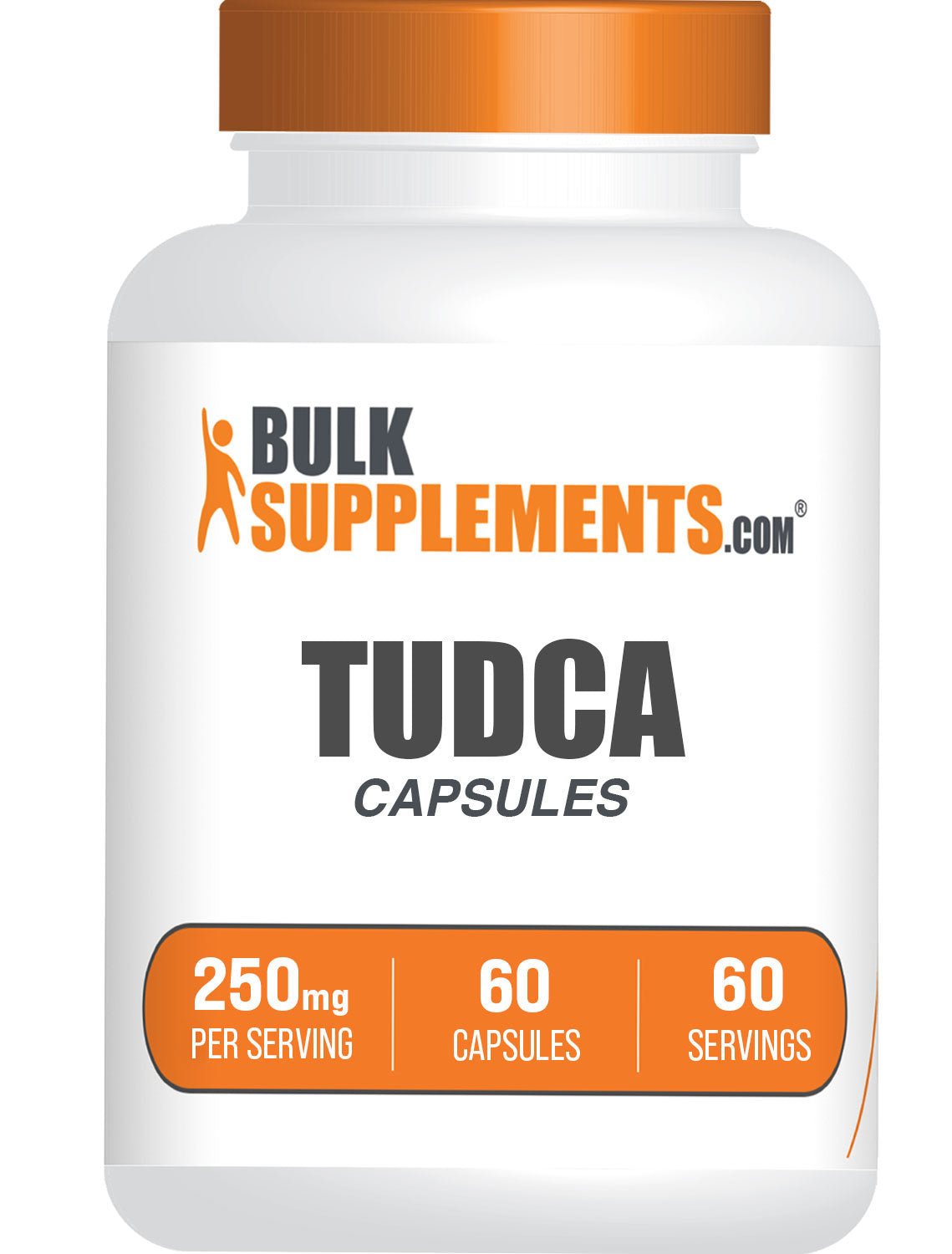 BulkSupplements.com TUDCA Capsules 60 ct bottle image