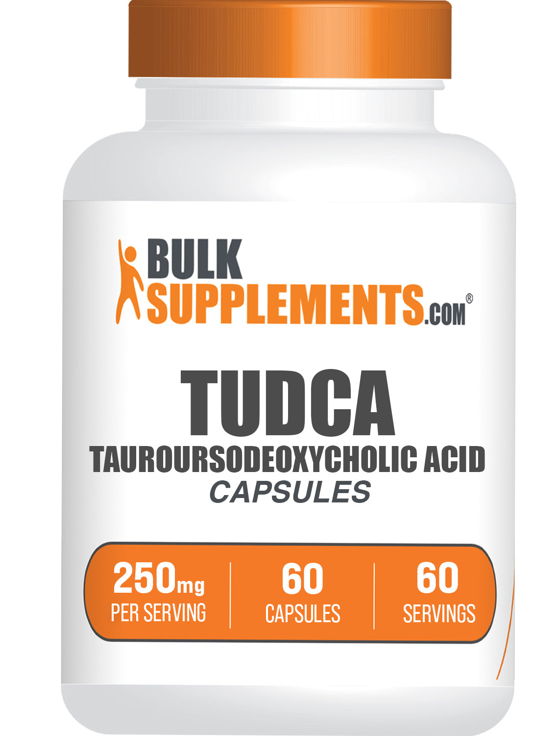 BulkSupplements.com TUDCA Capsules 60 ct bottle image