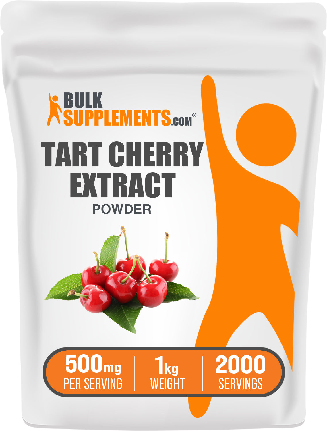 BulkSupplements.com Tart Cherry Extract Powder 1kg bag image