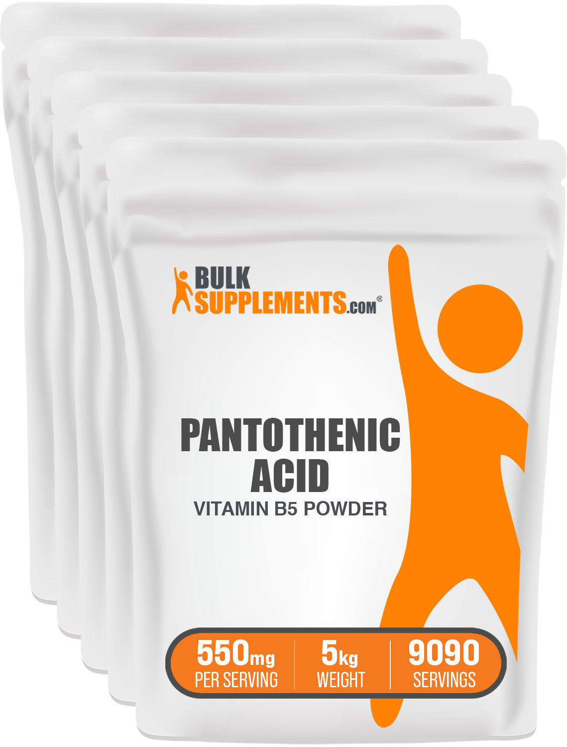 BulkSupplement.com Vitamin B5 Powder 5kg bag image