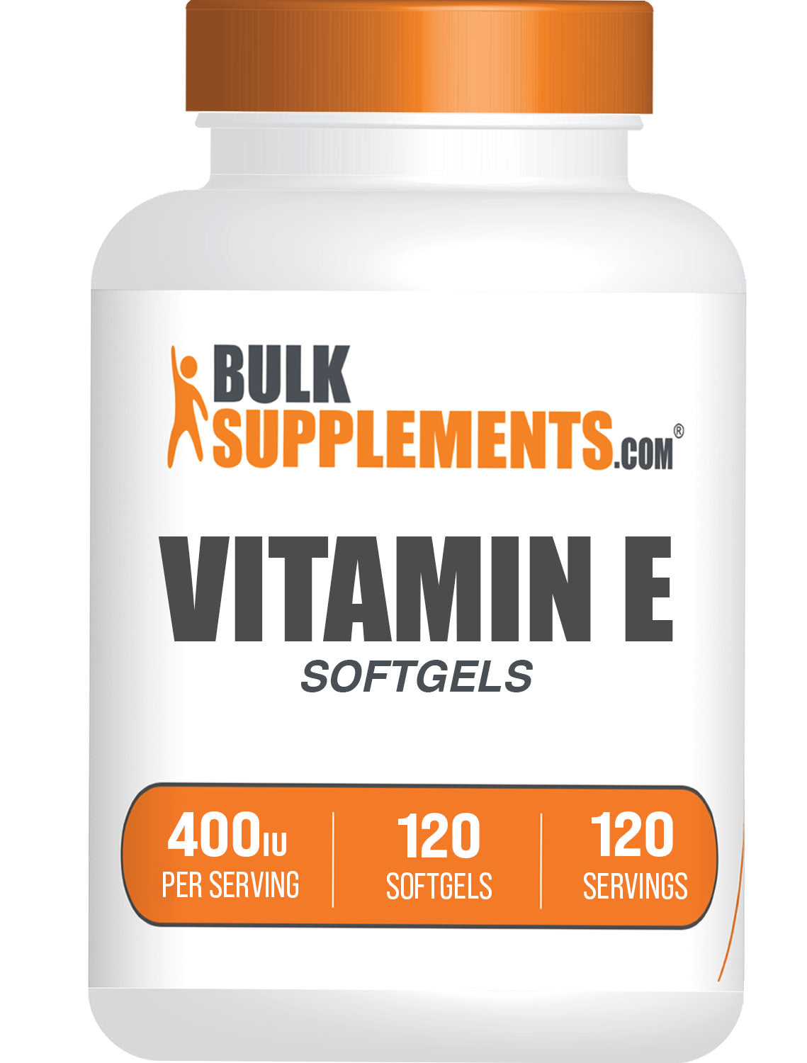 Vitamin E Softgels 400IU 120 ct bottle image