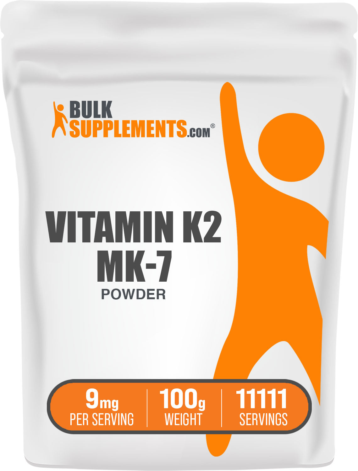 BulkSupplements.com Vitamin K2 MK-7 100g bag image