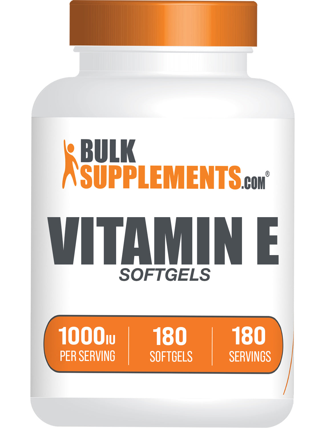 Vitamin E Softgels 1000 IU 180 ct bottle