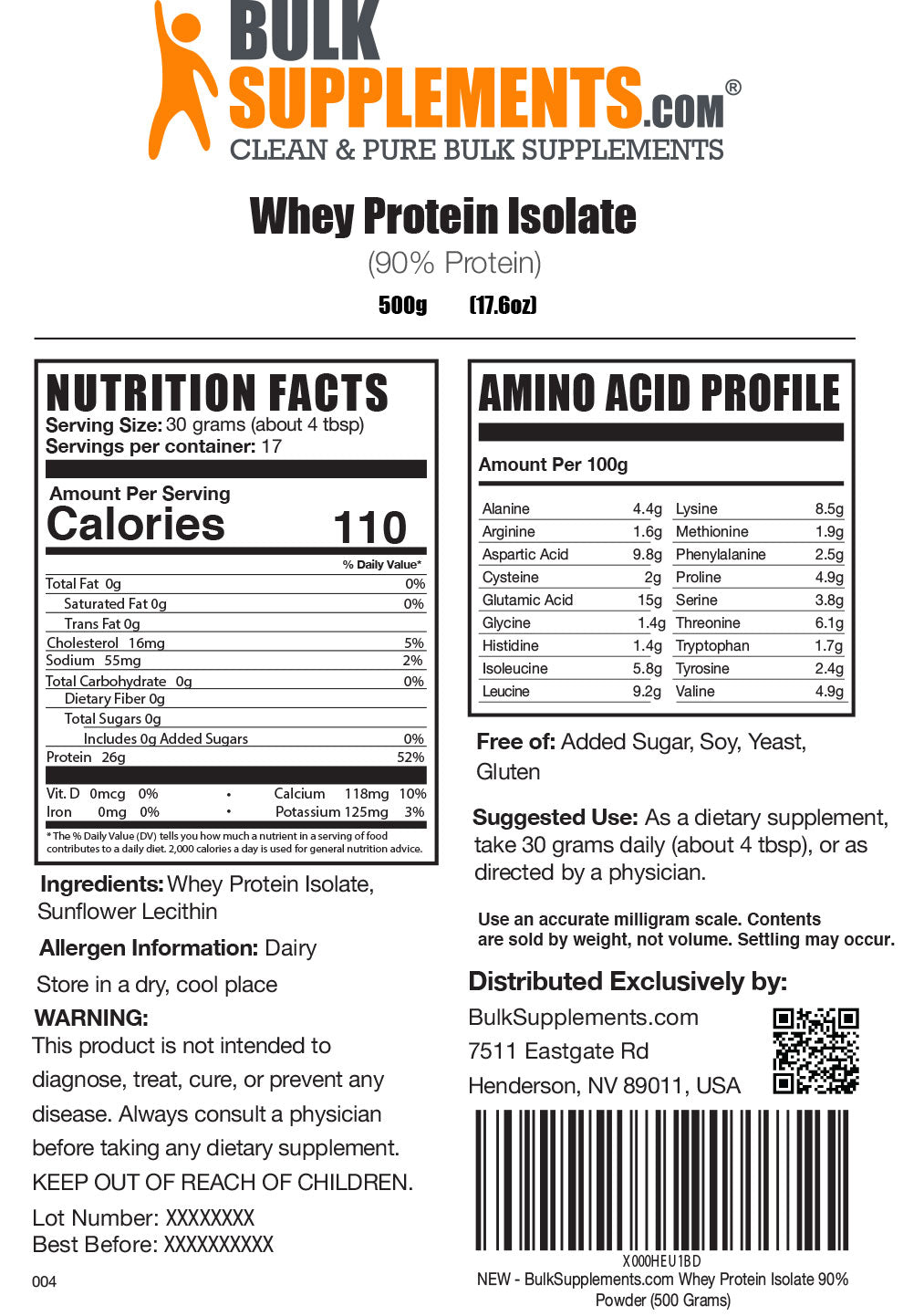 BulkSupplements Whey Protein Isolate Review - How's It Taste?