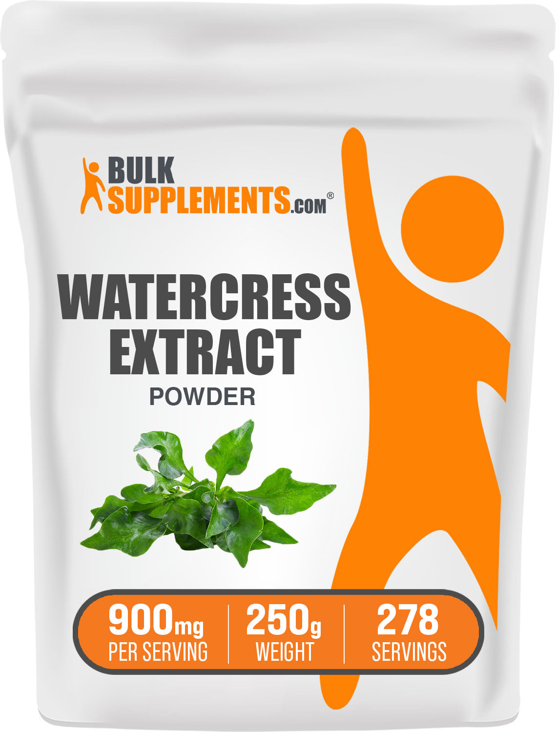 BulkSupplements.com Watercress Extract Powder 250g bag image