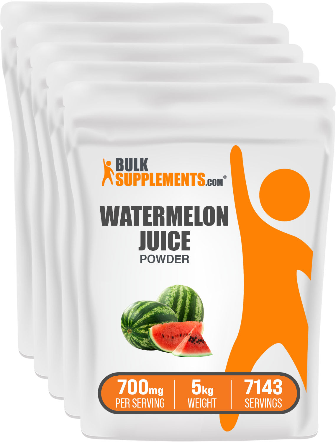 BulkSupplements.com Watermelon Juice Powder 5kg bag image